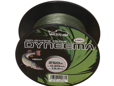 WESTLINE HECHT GEFLOCHTENE SCHNUR 250m